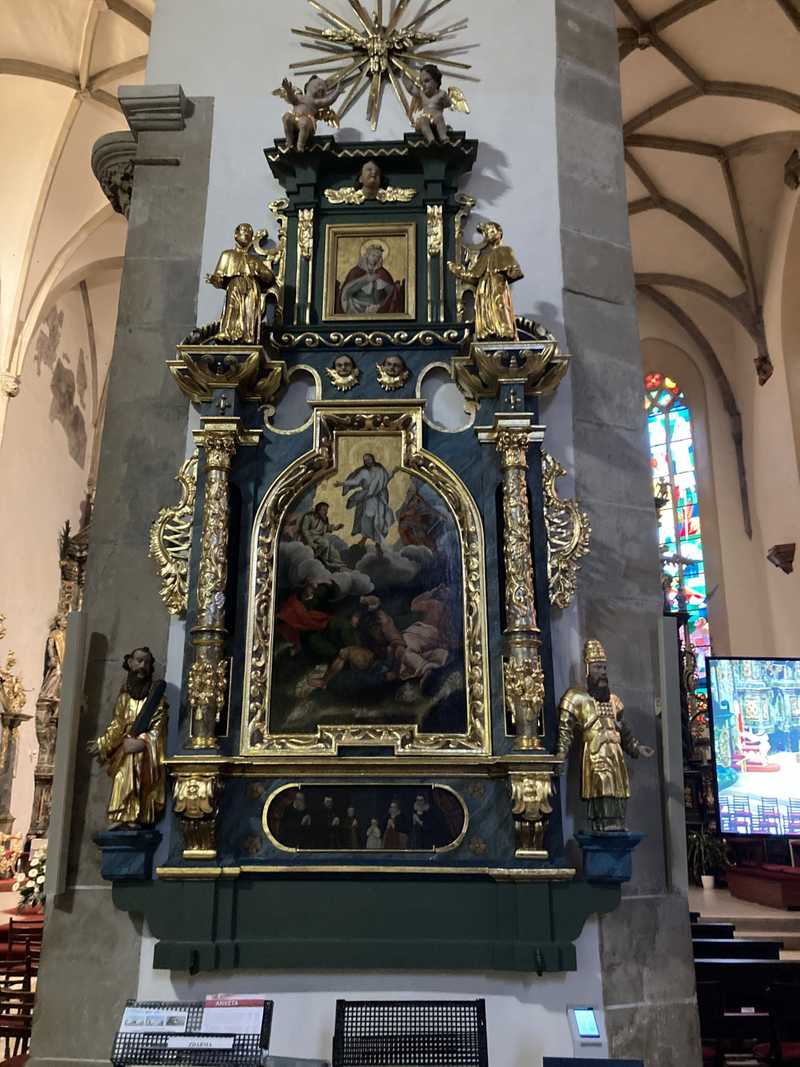 Reštaurovanie Oltára Premenenia Krista na hore Tábor z rímskokatolíckeho Kostola sv. Mikuláša v Prešove