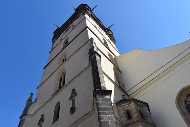 Reštaurátorské práce exteriéru veže objektu Konkatedrálneho kostola sv. Mikuláša v Prešove
